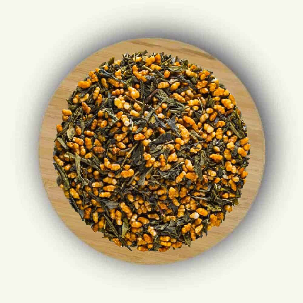 Genmaicha – Japán zöld tea pörkölt rizzsel
